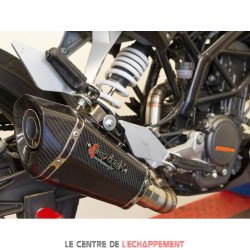 Demi Ligne LEXTEK XP8C KTM 125 Duke 2011-2016 et 200 Duke 2012-2016