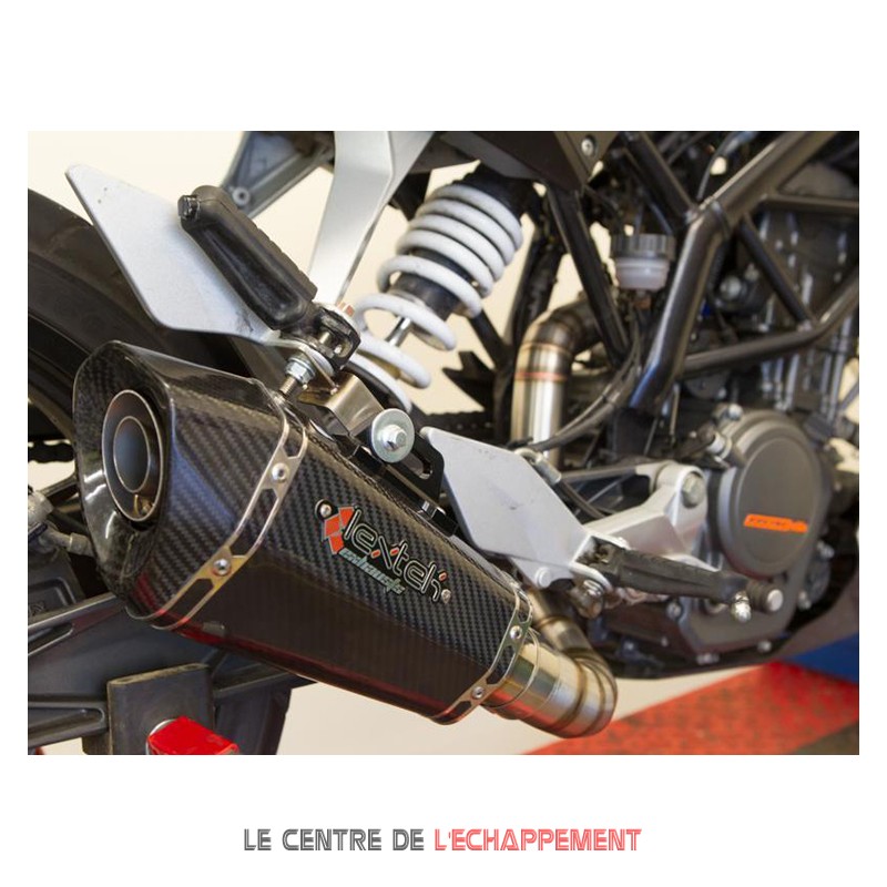 Demi Ligne LEXTEK XP8C KTM 125 Duke 2011-2016 et 200 Duke 2012-2016