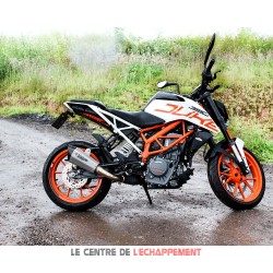 Silencieux LEXTEK XP10 KTM 390 Duke 2013-2016