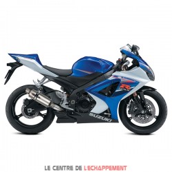 Silencieux LEXTEK GP1 Suzuki GSX R 1000 2007-2008