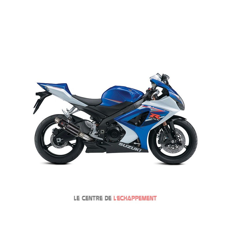 Silencieux LEXTEK GP8C Suzuki GSX R 1000 2007-2008