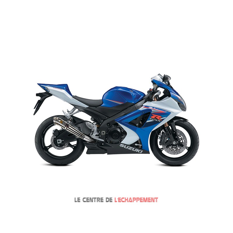 Silencieux LEXTEK MP4 Suzuki GSX R 1000 2007-2008