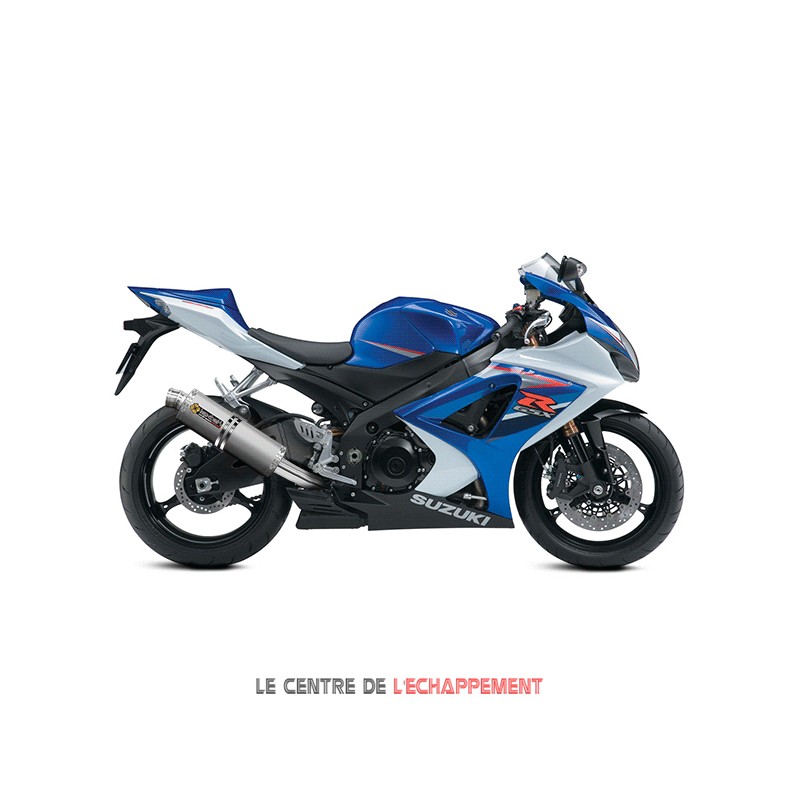 Silencieux LEXTEK OP1 Suzuki GSX R 1000 2007-2008