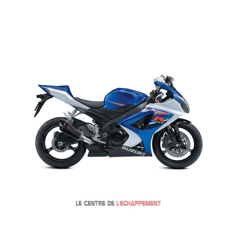 Silencieux LEXTEK XP8C Suzuki GSX R 1000 2007-2008