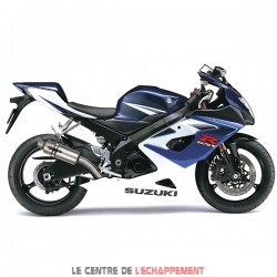 Silencieux LEXTEK GP1 Suzuki GSX R 1000 2001-2006