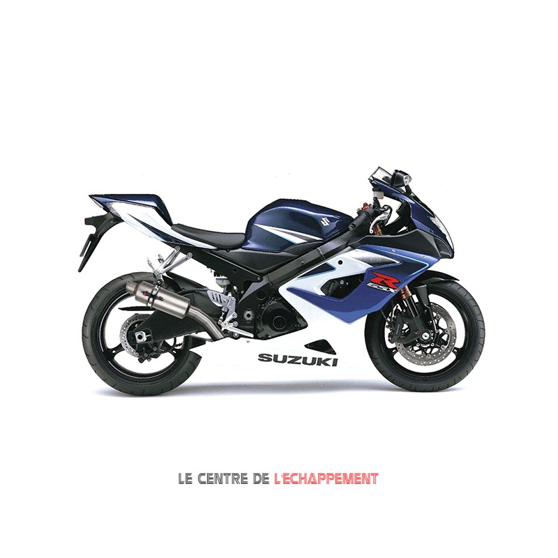 Silencieux LEXTEK GP1 Suzuki GSX R 1000 2001-2006