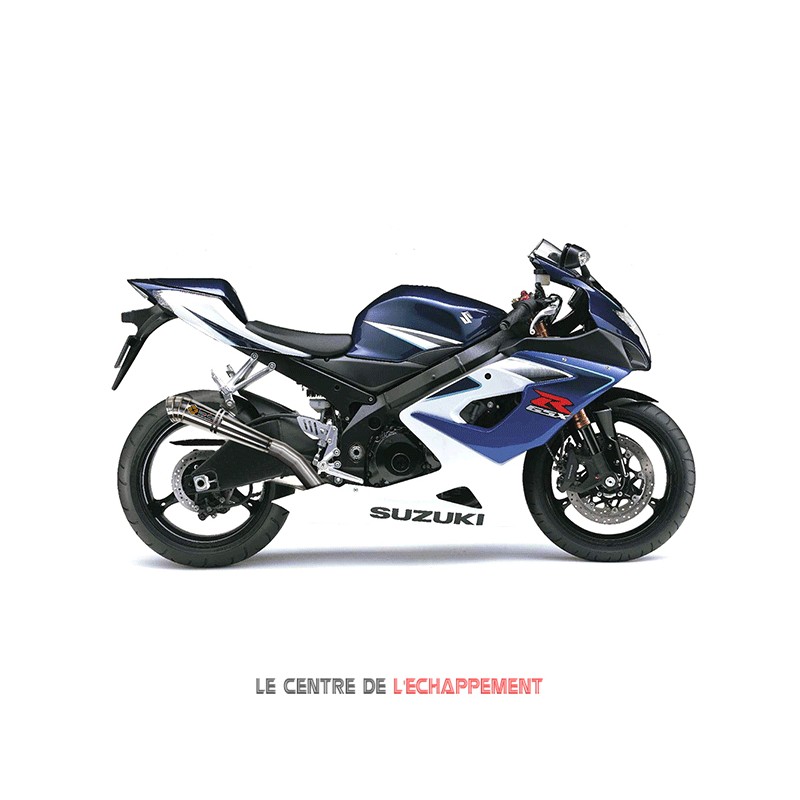 Silencieux LEXTEK MP4 Suzuki GSX R 1000 2001-2006