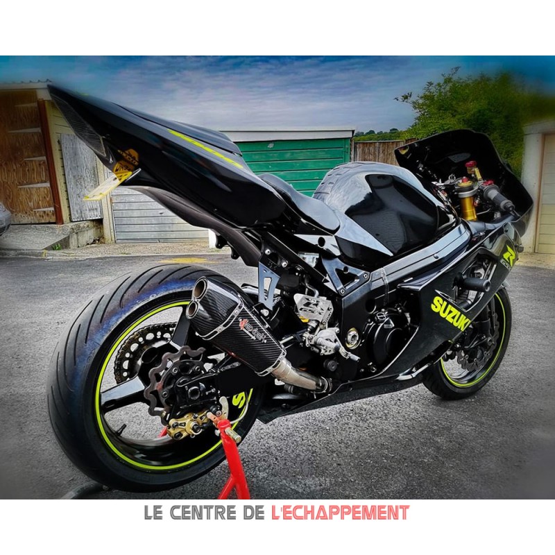 Silencieux LEXTEK XP13C Suzuki GSX R 1000 2001-2006