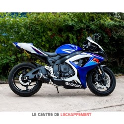 Silencieux LEXTEK XP8C Suzuki GSX R 600 / 750 2006-2007