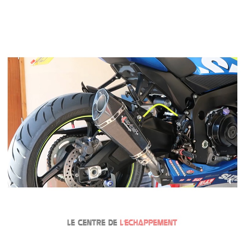 Ligne Complète LEXTEK XP8C Suzuki GSX R 600 / 750 2006-2010