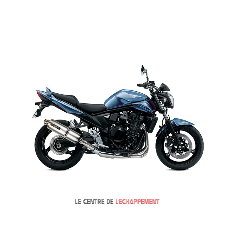 Silencieux LEXTEK OP1 Suzuki GSF 650 BANDIT et GSX 650 F