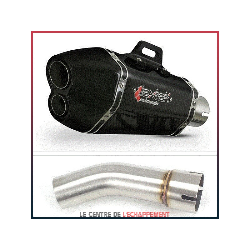 Silencieux LEXTEK XP13C Suzuki SV 650 N/S 2003-2015