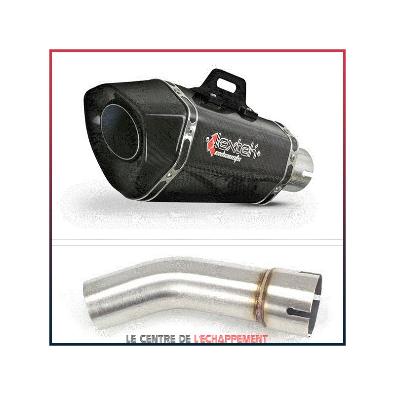 Silencieux LEXTEK XP8C Suzuki SV 650 N/S 2003-2015