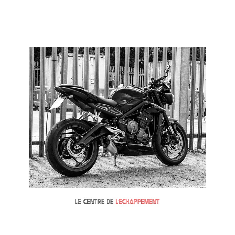 Silencieux LEXTEK XP10 Triumph STREET TRIPLE 765 S / R /RS 2017-...