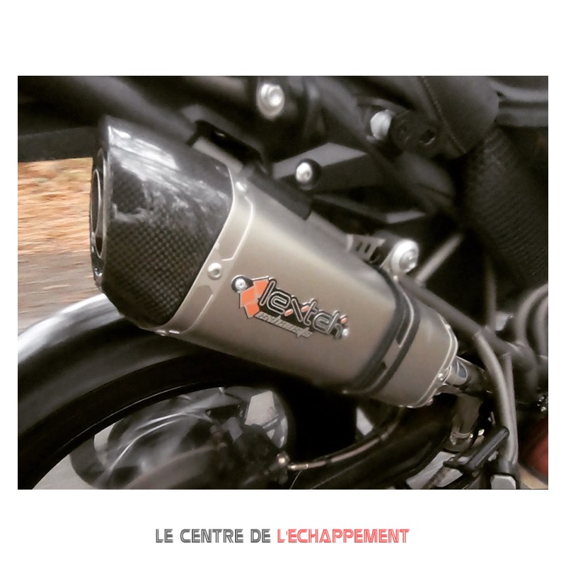 Silencieux LEXTEK VP1 Triumph TIGER 800 2011-2019