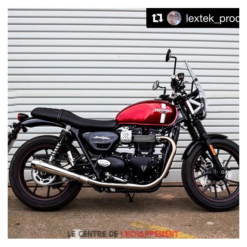 Silencieux LEXTEK AC1 Triumph STREET TWIN 900 2016-...