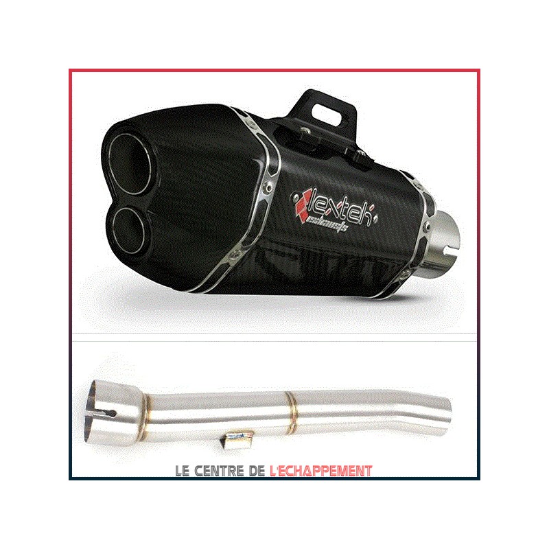 Silencieux LEXTEK XP13C Yamaha FZS 1000 Fazer 2001-2005