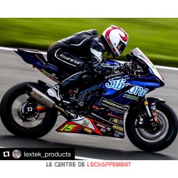 Ligne Complète LEXTEK ST Yamaha YZF 600 R6 2017-...