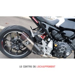 Ligne Complète AKRAPOVIC Slip-On Honda CB 1000 R 2018-... Coupelle Carbone