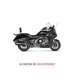 Silencieux AKRAPOVIC Slip-On BMW K 1600 BAGGER 2017-... Coupelle Carbone