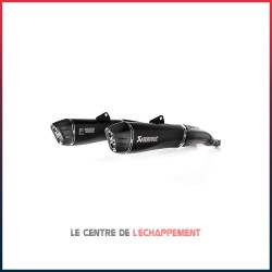 Silencieux AKRAPOVIC Slip-On BMW K 1600 BAGGER 2017-... Coupelle Carbone