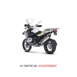 Silencieux AKRAPOVIC Slip-On BMW R 1200 GS / ADVENTURE 2010-2012 Coupelle Carbone