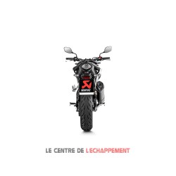 Silencieux AKRAPOVIC Slip-On Honda CB 500 F / CBR 500 R 2016-... Et CB 500 X 2019-... Coupelle Carbone