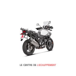 Silencieux AKRAPOVIC Slip-On Suzuki DL 1000 V-STROM 2014-... Coupelle Carbone