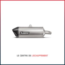 Silencieux AKRAPOVIC Slip-On Suzuki DL 1000 V-STROM 2014-... Coupelle Carbone
