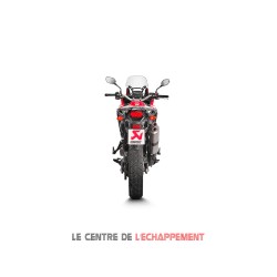 Silencieux AKRAPOVIC Slip-On Honda CRF 1000 L AFRICA TWIN 2016-...