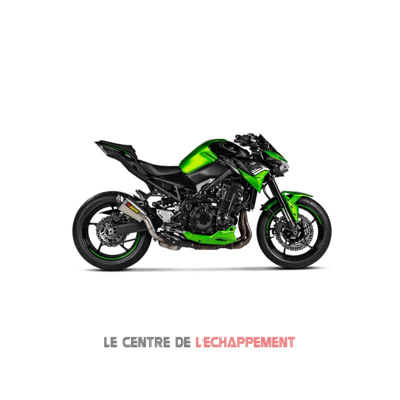 Silencieux AKRAPOVIC Slip-On Kawasaki Z 900 2020-… Coupelle Carbone