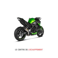 Silencieux AKRAPOVIC Slip-On Kawasaki Z 900 2020-… Coupelle Carbone