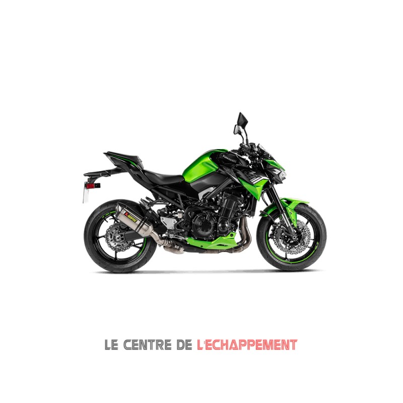 Silencieux AKRAPOVIC Slip-On Kawasaki Z 900 2020-… Coupelle Carbone