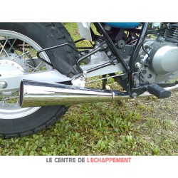 Ligne Complète IMEX Suzuki GN 125 1987-2002/VAN-VAN 2003-2007 Chrome