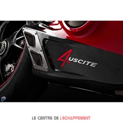 Ligne Complète TERMIGNONI KIT PERFORMANCE Ducati Panigale 1100 V4 2018-...