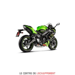 Ligne Complète AKRAPOVIC RACING LINE Kawasaki Z 650 2020-... coupelle carbone