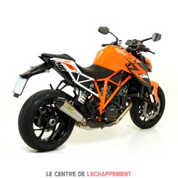 Demi Ligne ARROW X-KONE KTM SUPER DUKE GT 1290 2016-... coupelle carbone