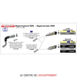 Silencieux ARROW PRO-RACE Ducati HYPERMOTARD / HYPERSTRADA 939 2016-2018