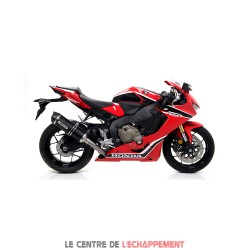 Silencieux ARROW RACE TECH Honda CBR 1000 RR 2017-2019 coupelle carbone