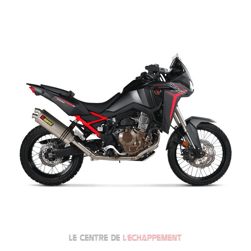 Collecteur sans catalyseur Akrapovic pour Honda CRF 1100 L AFRICA TWIN 2020-2023