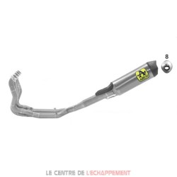 Ligne Complète ARROW Race Tech Competition BMW S1000 RR 2019-... Collecteur Inox