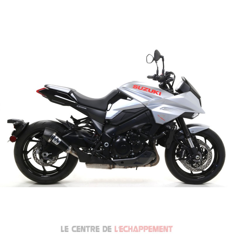 Ligne Complète ARROW X-KONE pour Suzuki GSX-S 1000 Katana 2019-... coupelle Carbone