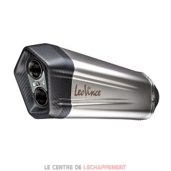 Ligne Complète LEOVINCE 12 Yamaha T-MAX 560 2020-... coupelle carbone sans catalyseur