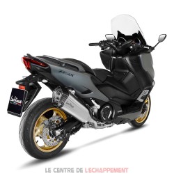 Ligne Complète LEOVINCE 12 Yamaha T-MAX 560 2020-... coupelle carbone sans catalyseur