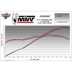 Silencieux MIVV DELTA RACE Kawasaki Z 900 2020-... Coupelle Carbone