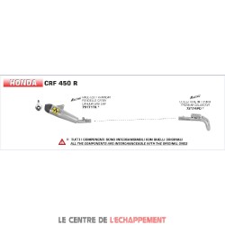 Silencieux ARROW RACE-TECH Honda CRF 450 R / RX 2021-...