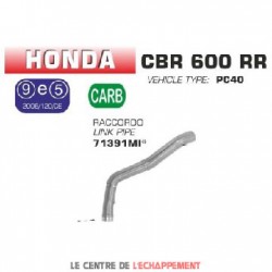 Manchon raccord sans catalyseur pour Honda CBR 600 RR 2009-2012