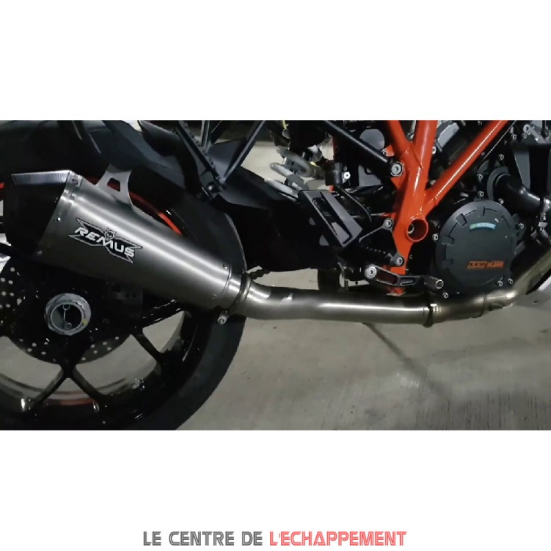 Manchon raccord sans catalyseur Remus pour KTM 1290 SUPER DUKE GT 2016-2020