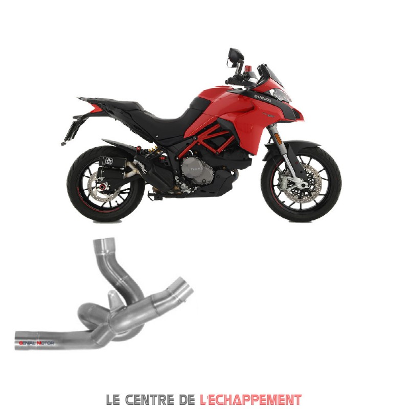 Demi Ligne ARROW sans catalyseur pour Ducati Multistrada 950 2016-2020