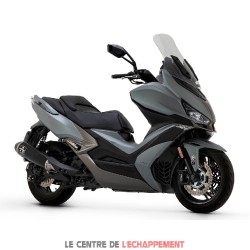 Silencieux ARROW Urban Kymco XCITING 400 S 2021-... Coupelle Inox noir